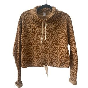 Alternative Animal Print  Sweatshirt. Cute!! Small